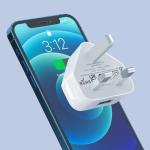 4-Pack Dual Port USB-C UK Wall Charger