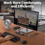 7-Port USB-C Hub with 4Ft Cable