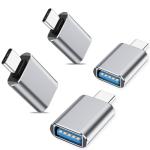 USB C to USB Adapter 4 Pack for All Devices