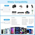 Apple MFi Lightning to USB Adapter for iPhone