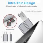 USB C to USB Adapter 4 Pack for All Devices