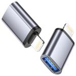 USB to Lightning Adapter – 2-Pack, MFi Certified