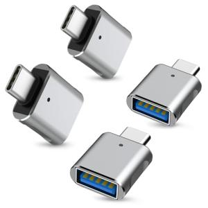 USB-C to USB Adapter 4 Pack for Devices
