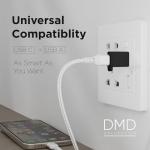 2-Pack USB to USB-C Adapter for Devices