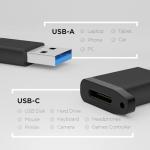 2-Pack USB to USB-C Adapter for Devices
