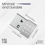 USB-C to USB Adapter - Fast, Lightweight, Silver