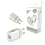 MOBIBAY USB-C Travel Plug Adapter with 2 Ports