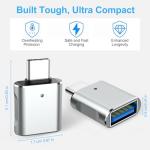 USB-C to USB Adapter 4 Pack for Devices