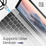 USB-C to USB Adapter - Fast, Lightweight, Silver