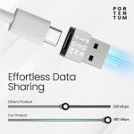 USB-C to USB Adapter - Fast, Lightweight, Silver