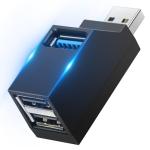 AXFEE Mini 3-Port USB Hub for Laptops and PCs