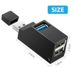 AXFEE Mini 3-Port USB Hub for Laptops and PCs