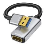 USB to HDMI Adapter 1080P for Monitors and TVs