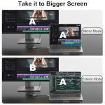 USB to HDMI Adapter 1080P for Monitors and TVs