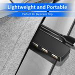 4-Port USB-C Hub Adapter for Laptops and More