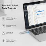 2 Pack USB-C to USB Adapter, Aluminum OTG