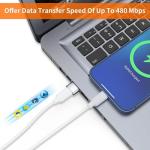 2 Pack USB to USB-C Adapter for iPhone