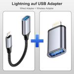 USB to Lightning Adapter - 2 Pack for iPhone