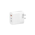 Compact US Travel Adapter with Fast USB-C Ports