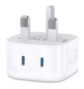 Dual USB-C Fast Charger for iPhone and iPad