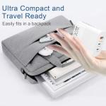 Compact US Travel Adapter with Fast USB-C Ports