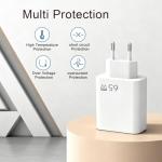 65W USB-C Travel Adapter Charger for Europe