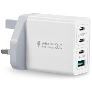 WZ Fast USB-C Wall Charger with 4 Ports
