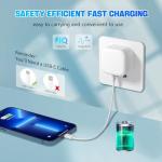 25W Fast USB-C Wall Charger for Devices