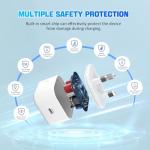 25W Fast USB-C Wall Charger for Devices