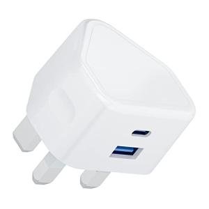 Dual Port USB-C Fast Charger for iPhone and iPad