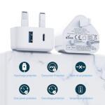 UK USB-C Plug Fast Charger for iPhone & iPad