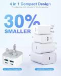 2-Pack USB-C Fast Charging Wall Adapter
