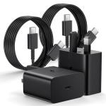 Samsung 25W USB-C Fast Charger with Cable 2-Pack