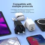 20W Dual-Port USB-C Fast Charger Adapter