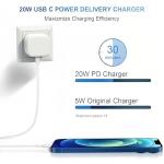 OOOUSE 20W USB-C Fast Charger with Cable