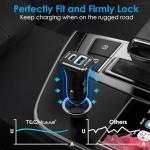 38W Dual Port USB-C Car Charger 20W PD + 18W QC3.0