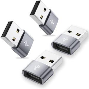 Ticenpe USB C to USB Adapter 4-Pack