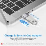 Ticenpe USB C to USB Adapter 4-Pack