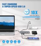 12-in-1 USB-C Docking Station for Mac/Windows