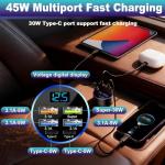 6-in-1 Fast USB-C Car Charger, 45W
