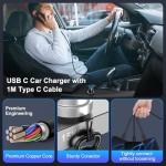 Samsung 48W Fast USB-C Car Charger with Cable