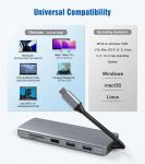 12-in-1 USB-C Docking Station for Mac/Windows