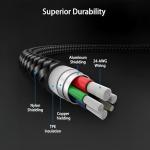 Short 0.5M USB-C Charger Cable for Fast Charging
