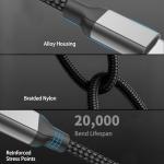 Short 0.5M USB-C Charger Cable for Fast Charging