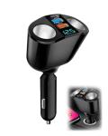 66W Dual USB-C & USB-A Car Charger Adapter