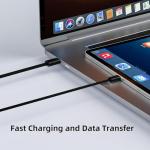 ACANDYA USB-C Braided Charging Cable 3.3 FT