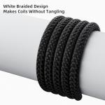 ACANDYA USB-C Braided Charging Cable 3.3 FT