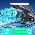 iPhone 17 Fast Car Charger with 3 Ports