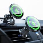 YOSH MagSafe Wireless Car Charger with Magnetic Holder