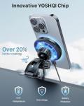 YOSH MagSafe Wireless Car Charger with Magnetic Holder